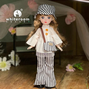 Planet Gates Ball jointed Doll Toys Bjd Dolls For Girls Dolls  1/6 Starry Gray Eyes 30cm Lolita Fashion Dress DIY Toy Children Birthday Gifts