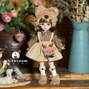Planet Gates Ball jointed Doll Toys Bjd Dolls For Girls Dolls  1/6 Starry Gray Eyes 30cm Lolita Fashion Dress DIY Toy Children Birthday Gifts