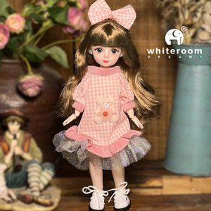 Planet Gates Ball jointed Doll Toys Bjd Dolls For Girls Dolls  1/6 Starry Gray Eyes 30cm Lolita Fashion Dress DIY Toy Children Birthday Gifts