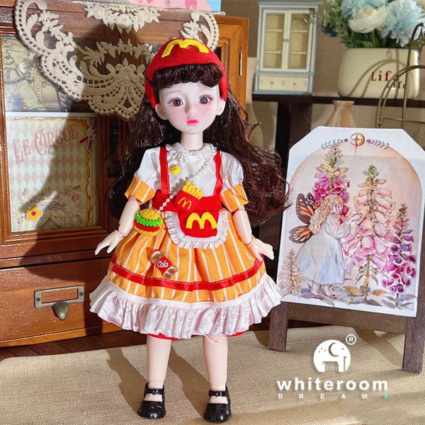 Planet Gates Ball jointed Doll Toys Bjd Dolls For Girls Dolls  1/6 Starry Gray Eyes 30cm Lolita Fashion Dress DIY Toy Children Birthday Gifts