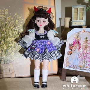 Planet Gates Ball jointed Doll Toys Bjd Dolls For Girls Dolls  1/6 Starry Gray Eyes 30cm Lolita Fashion Dress DIY Toy Children Birthday Gifts