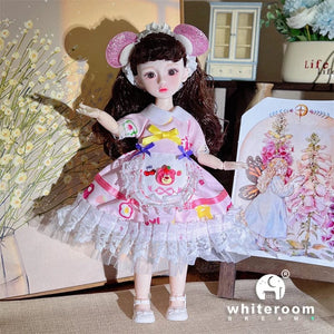 Planet Gates Ball jointed Doll Toys Bjd Dolls For Girls Dolls  1/6 Starry Gray Eyes 30cm Lolita Fashion Dress DIY Toy Children Birthday Gifts