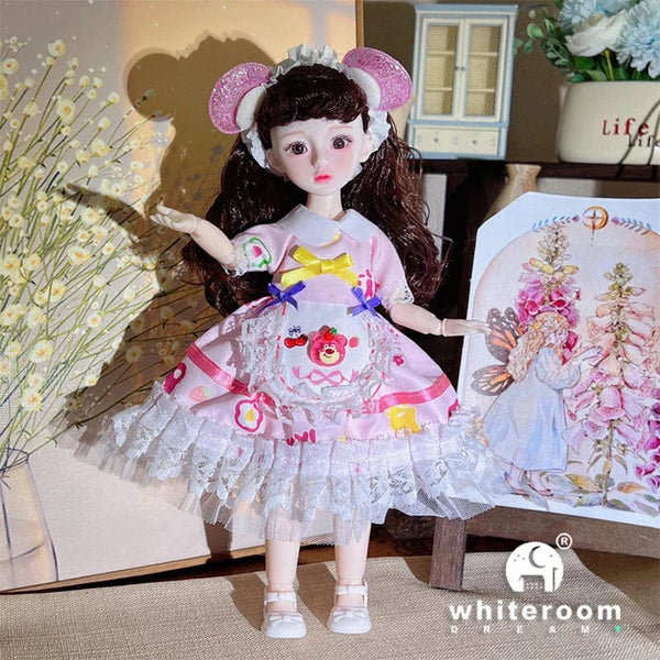 Planet Gates Ball jointed Doll Toys Bjd Dolls For Girls Dolls  1/6 Starry Gray Eyes 30cm Lolita Fashion Dress DIY Toy Children Birthday Gifts