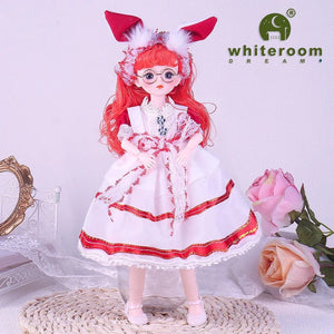 Planet Gates Ball jointed Doll Toys Bjd Dolls For Girls Dolls  1/6 Starry Gray Eyes 30cm Lolita Fashion Dress DIY Toy Children Birthday Gifts