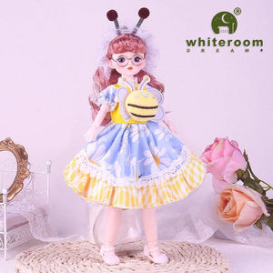 Planet Gates Ball jointed Doll Toys Bjd Dolls For Girls Dolls  1/6 Starry Gray Eyes 30cm Lolita Fashion Dress DIY Toy Children Birthday Gifts