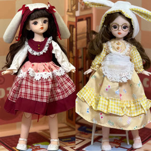 Planet Gates Ball jointed Doll Toys Bjd Dolls For Girls Dolls  1/6 Starry Gray Eyes 30cm Lolita Fashion Dress DIY Toy Children Birthday Gifts