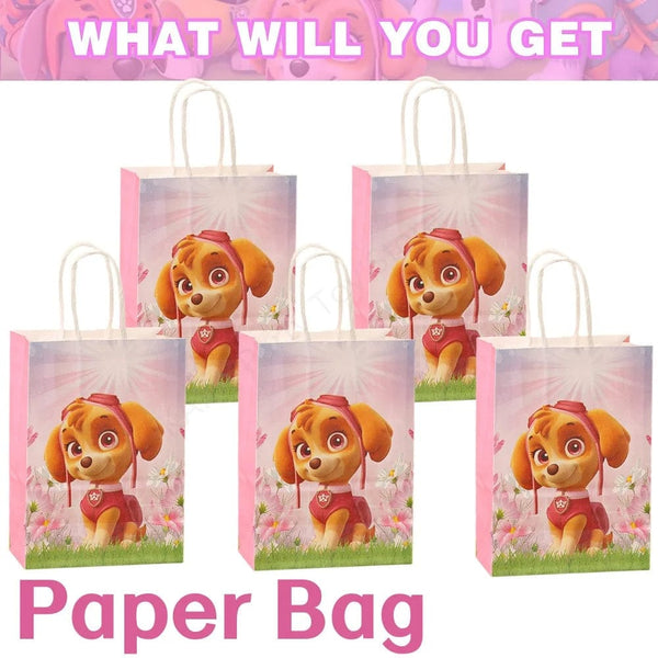 Planet Gates Balloon Suit 8-9PCS / CHINA Pink Paw Patrol Skye Birthday Party Decorations Skye Foil Latex Balloons  Tableware Plate Backdrop For Kids Girls Party Supplies