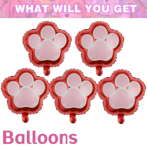 Planet Gates Balloon Suit 8-9PCS / CHINA Pink Paw Patrol Skye Birthday Party Decorations Skye Foil Latex Balloons  Tableware Plate Backdrop For Kids Girls Party Supplies