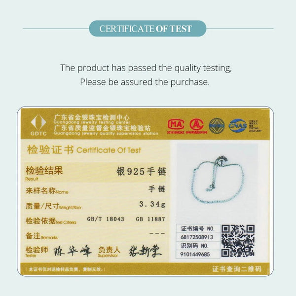 Planet Gates BAMOER 14K Gold Plated CZ Classic Tennis Bracelet for Women, 925 Sterling Silver Adjustable Slider Bracelet Wedding Jewelry Gift