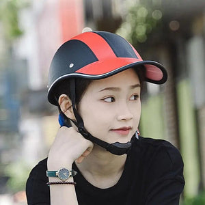 Planet Gates Baseball Caps Style Motorcycle Half Helmet Safety Hard Hat For Cafe Racer Chopper Scooter Half Face Vintage Summer Caps