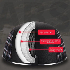 Planet Gates Baseball Caps Style Motorcycle Half Helmet Safety Hard Hat For Cafe Racer Chopper Scooter Half Face Vintage Summer Caps