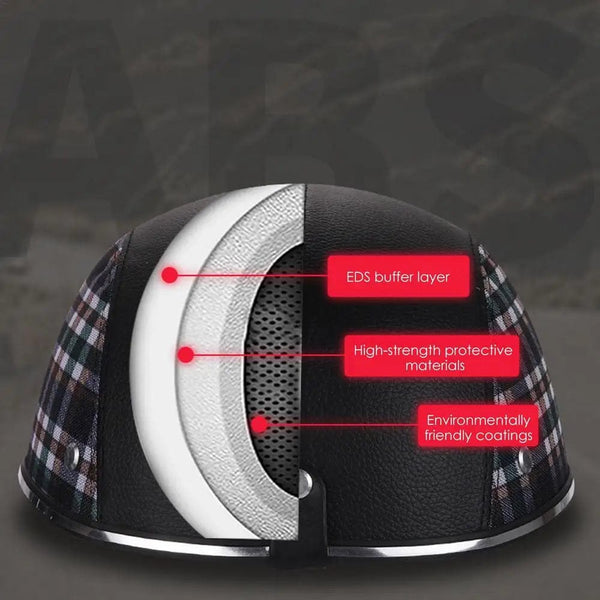 Planet Gates Baseball Caps Style Motorcycle Half Helmet Safety Hard Hat For Cafe Racer Chopper Scooter Half Face Vintage Summer Caps