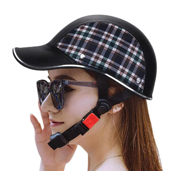 Planet Gates Baseball Caps Style Motorcycle Half Helmet Safety Hard Hat For Cafe Racer Chopper Scooter Half Face Vintage Summer Caps