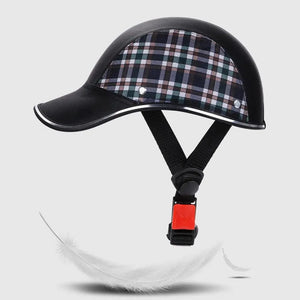 Planet Gates Baseball Caps Style Motorcycle Half Helmet Safety Hard Hat For Cafe Racer Chopper Scooter Half Face Vintage Summer Caps