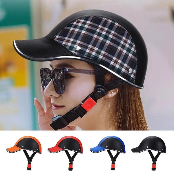 Planet Gates Baseball Caps Style Motorcycle Half Helmet Safety Hard Hat For Cafe Racer Chopper Scooter Half Face Vintage Summer Caps
