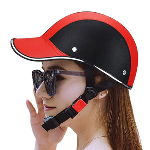 Planet Gates Baseball Caps Style Motorcycle Half Helmet Safety Hard Hat For Cafe Racer Chopper Scooter Half Face Vintage Summer Caps