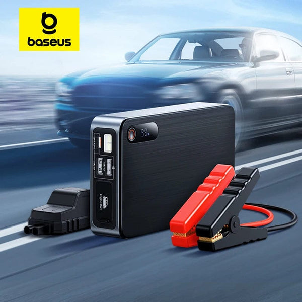 Planet Gates Baseus 1200A Car Jump Starter Power Bank 12000mAh Portable Battery Station For 2.5L/6L Car Emergency Booster Starting Device