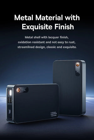 Planet Gates Baseus 1200A Car Jump Starter Power Bank 12000mAh Portable Battery Station For 2.5L/6L Car Emergency Booster Starting Device