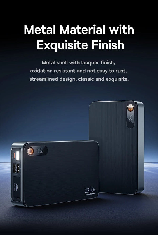 Planet Gates Baseus 1200A Car Jump Starter Power Bank 12000mAh Portable Battery Station For 2.5L/6L Car Emergency Booster Starting Device