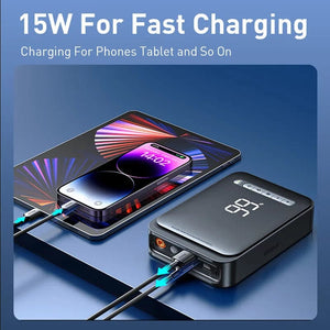 Planet Gates Baseus 2 In 1 Car Jump Starter Power Bank Air Compressor Inflator Pump 1000A Portable Power Station Car Battery Charger Booster