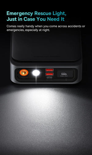 Planet Gates Baseus 2 In 1 Car Jump Starter Power Bank Air Compressor Inflator Pump 1000A Portable Power Station Car Battery Charger Booster