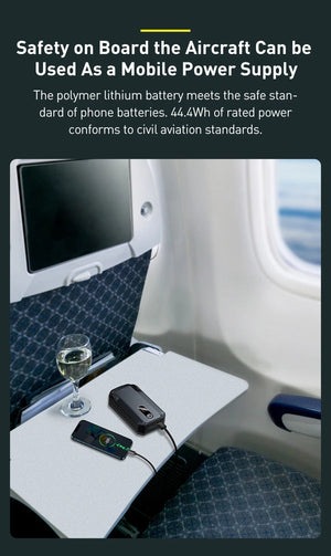 Planet Gates Baseus 20000mAh Car Jump Starter Power Bank 2000A 20000mAh Car Battery Charger Auto Emergency Booster Starting Device Jump Start