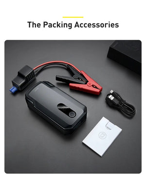 Planet Gates Baseus 20000mAh Jump Starter Power Bank 2000A 12V Portable Car Battery Starter Emergency AUTO Booster Starting Device Jump Start