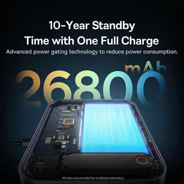 Planet Gates Baseus 3000A Car Jump Starter Power Bank 26800mAh Car Starting Device with PD 100W Fast Charging Car Battery Charger Booster