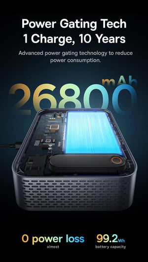 Planet Gates Baseus 3000A Car Jump Starter Power Bank 26800mAh Car Starting Device with PD 100W Fast Charging Car Battery Charger Booster