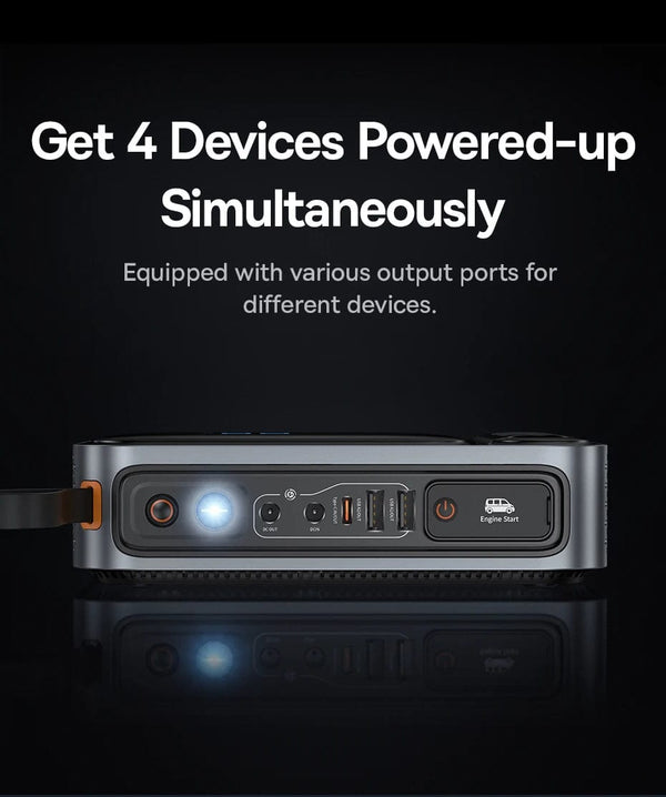 Planet Gates Baseus 3000A Car Jump Starter Power Bank 26800mAh Car Starting Device with PD 100W Fast Charging Car Battery Charger Booster