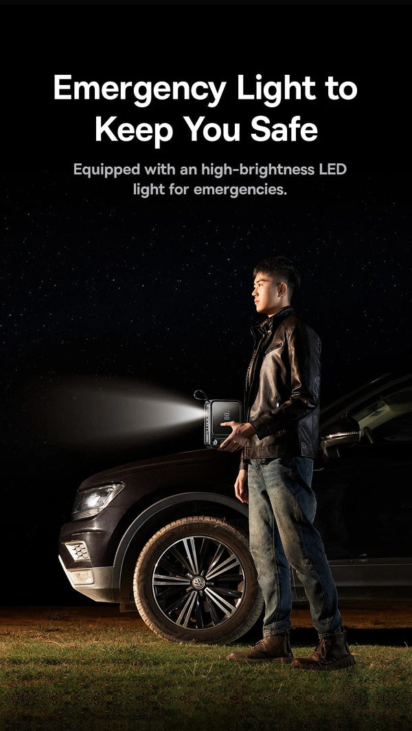 Planet Gates Baseus 3000A Car Jump Starter Power Bank 26800mAh Car Starting Device with PD 100W Fast Charging Car Battery Charger Booster