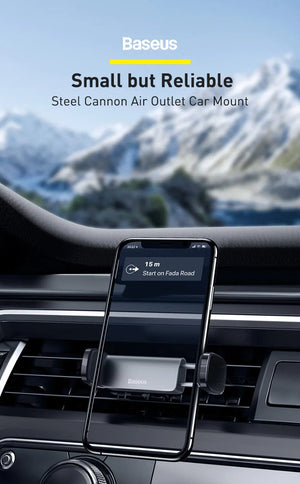 Planet Gates Baseus Car Phone Holder For iPhone 14 13 Pro Samsung S22 Xiaomi Huawei Auto Air Vent Mount Holder Smartphone GPS Support Stand
