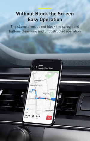 Planet Gates Baseus Car Phone Holder For iPhone 14 13 Pro Samsung S22 Xiaomi Huawei Auto Air Vent Mount Holder Smartphone GPS Support Stand