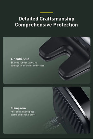 Planet Gates Baseus Car Phone Holder For iPhone 14 13 Pro Samsung S22 Xiaomi Huawei Auto Air Vent Mount Holder Smartphone GPS Support Stand