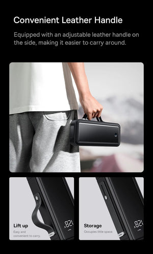 Planet Gates Baseus Super Capacitor Car Jump Starter 3000A Car Booster Device Charger Battery less Portable Car Starting for Emergency Device