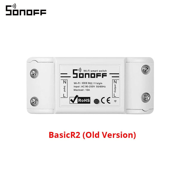 Planet Gates Basic R2 Old Version Itead SONOFF Basic R2 Mini DIY Module Wifi Light Switch Wireless APP Remote Control Switch 220V  Smart Home Electrical Switches