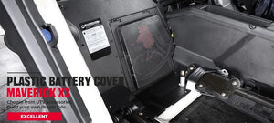 Planet Gates Battery Cover KEMIMOTO X3 UTV Black Plastic Battery Cover Kit For Can-am Maverick X3, Maverick X3 MAX R RR 4x4 XRC Turbo DPS 2/4 Doors 2017+
