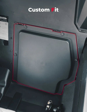 Planet Gates Battery Cover KEMIMOTO X3 UTV Black Plastic Battery Cover Kit For Can-am Maverick X3, Maverick X3 MAX R RR 4x4 XRC Turbo DPS 2/4 Doors 2017+