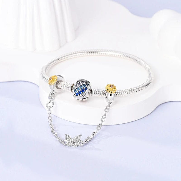 Planet Gates BBMT1009 Charms Plata De Ley 925 Avocado Green Blue Turtle Octopus Chameleon Charms of Original Fits Women Anniversary DIY Jewelry Charm