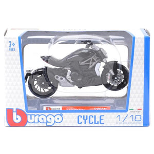 Planet Gates Bburago 1:18 2016 Ducati Xdiavel S Die Cast Vehicles Collectible Motorcycle Model Toys