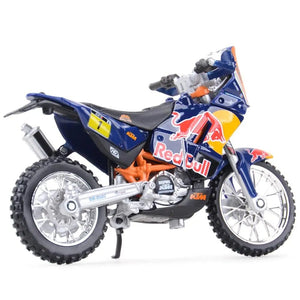 Planet Gates Bburago 1:18 KTM 450 Rally Static Die Cast Vehicles Collectible Motorcycle Model Toys