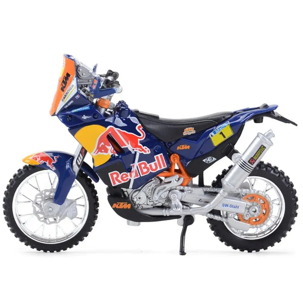 Planet Gates Bburago 1:18 KTM 450 Rally Static Die Cast Vehicles Collectible Motorcycle Model Toys