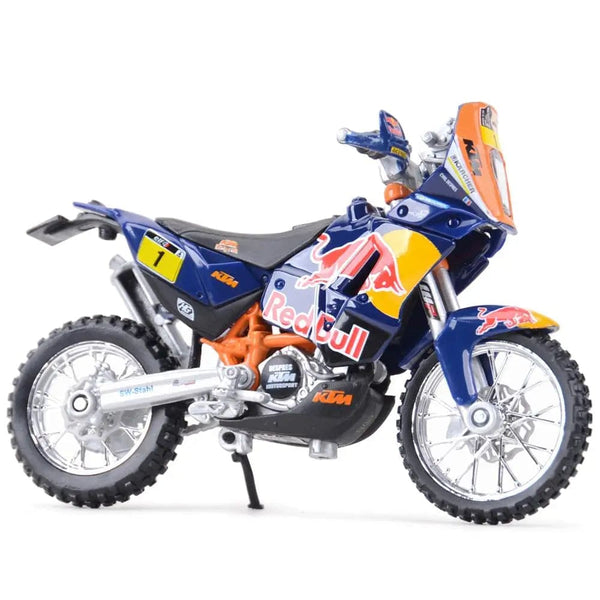 Planet Gates Bburago 1:18 KTM 450 Rally Static Die Cast Vehicles Collectible Motorcycle Model Toys