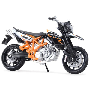 Planet Gates Bburago 1:18 KTM 990 Supermoto R Static Die Cast Vehicles Collectible Motorcycle Model Toys