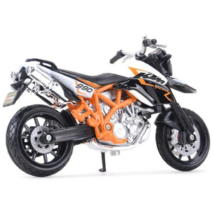 Planet Gates Bburago 1:18 KTM 990 Supermoto R Static Die Cast Vehicles Collectible Motorcycle Model Toys