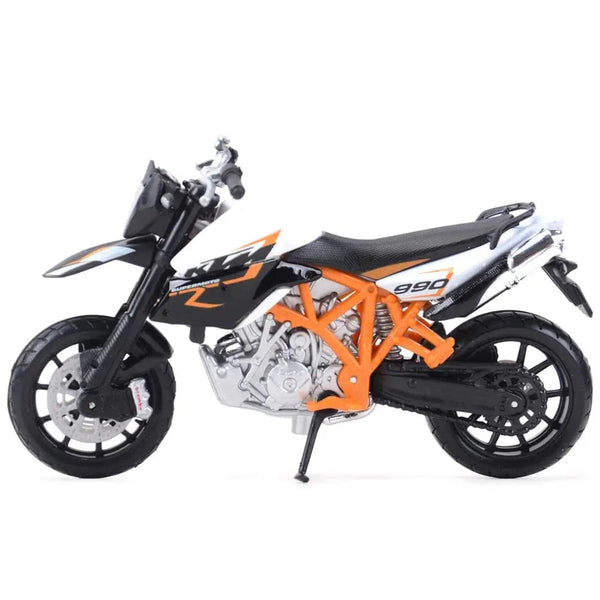 Planet Gates Bburago 1:18 KTM 990 Supermoto R Static Die Cast Vehicles Collectible Motorcycle Model Toys