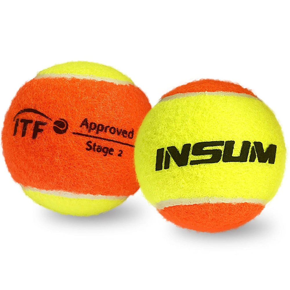 Planet Gates Beach Tennis Ball 2/6/16/25Pcs ITF Approved Stage 2 Beach Tennis  Balls 50% Low Compression for Beginners Ball Training PET Dog
