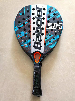 Planet Gates Beach Tennis Racket 3K Full Carbon Fiber Rough Surface Interlayer EVA Foam Opening or Hole in A Utensil Outdoor Sports Racquet