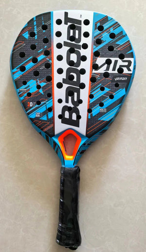 Planet Gates Beach Tennis Racket 3K Full Carbon Fiber Rough Surface Interlayer EVA Foam Opening or Hole in A Utensil Outdoor Sports Racquet