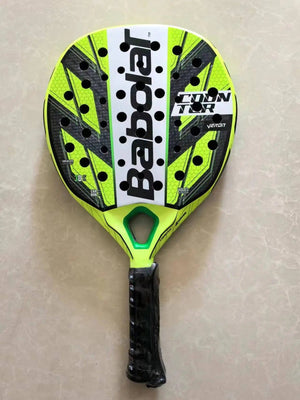 Planet Gates Beach Tennis Racket 3K Full Carbon Fiber Rough Surface Interlayer EVA Foam Opening or Hole in A Utensil Outdoor Sports Racquet